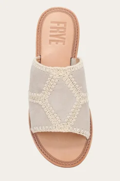 Ava Crochet Slide^Frye Online