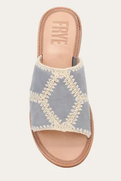 Ava Crochet Slide^Frye Online