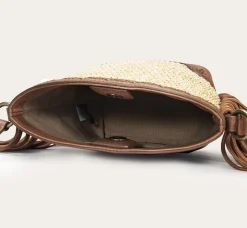 Ava Raffia Mini Bucket^Frye Online