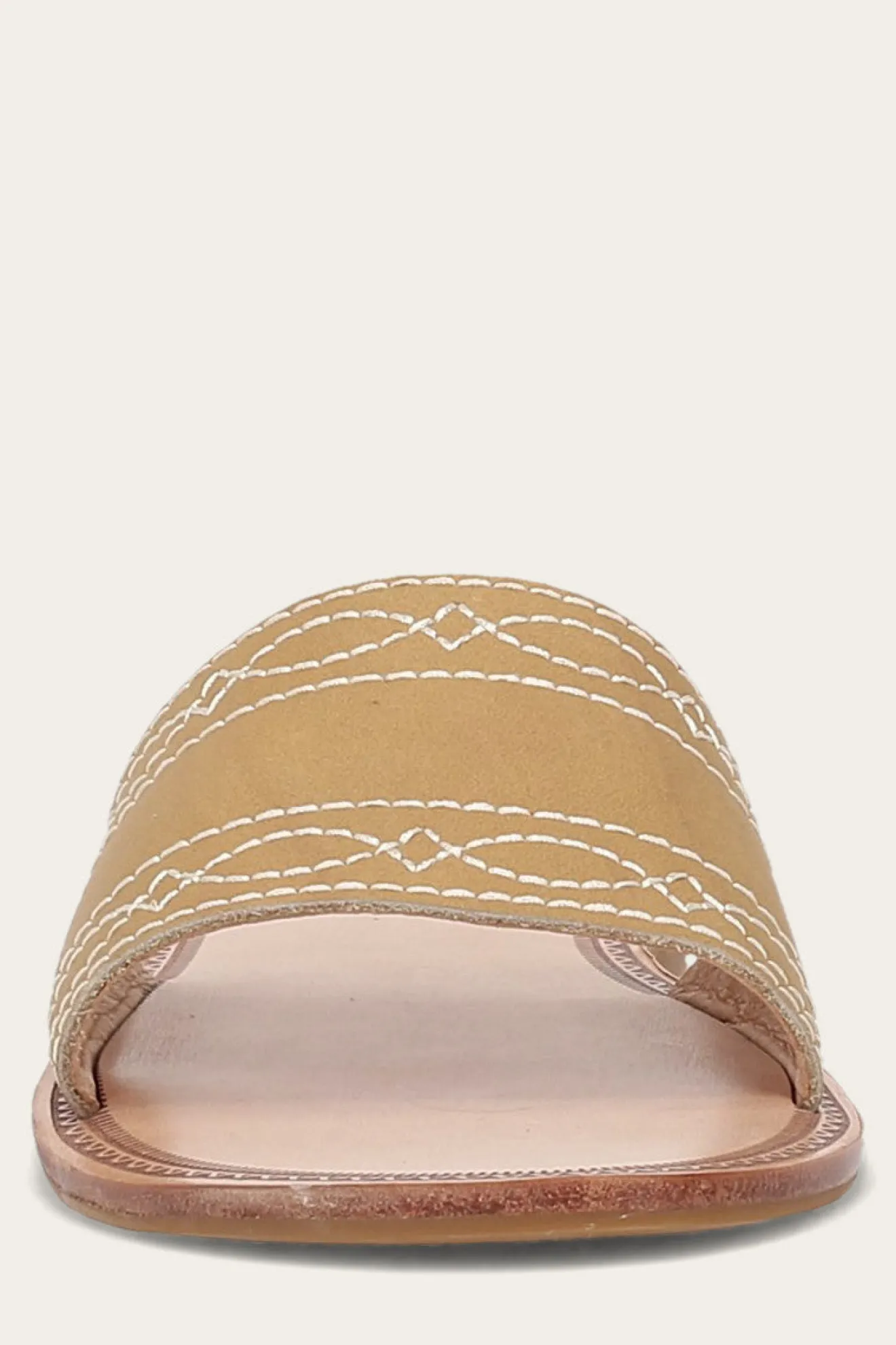 Ava Woodstock Slide^Frye New