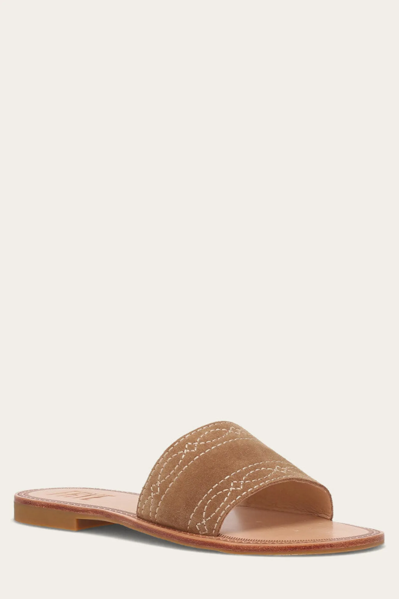 Ava Woodstock Slide^Frye New