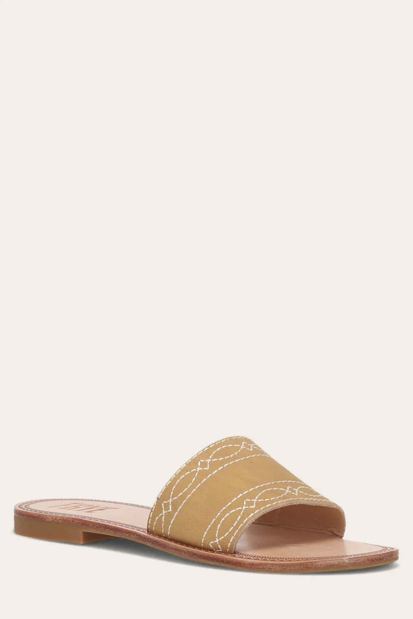 Ava Woodstock Slide^Frye New