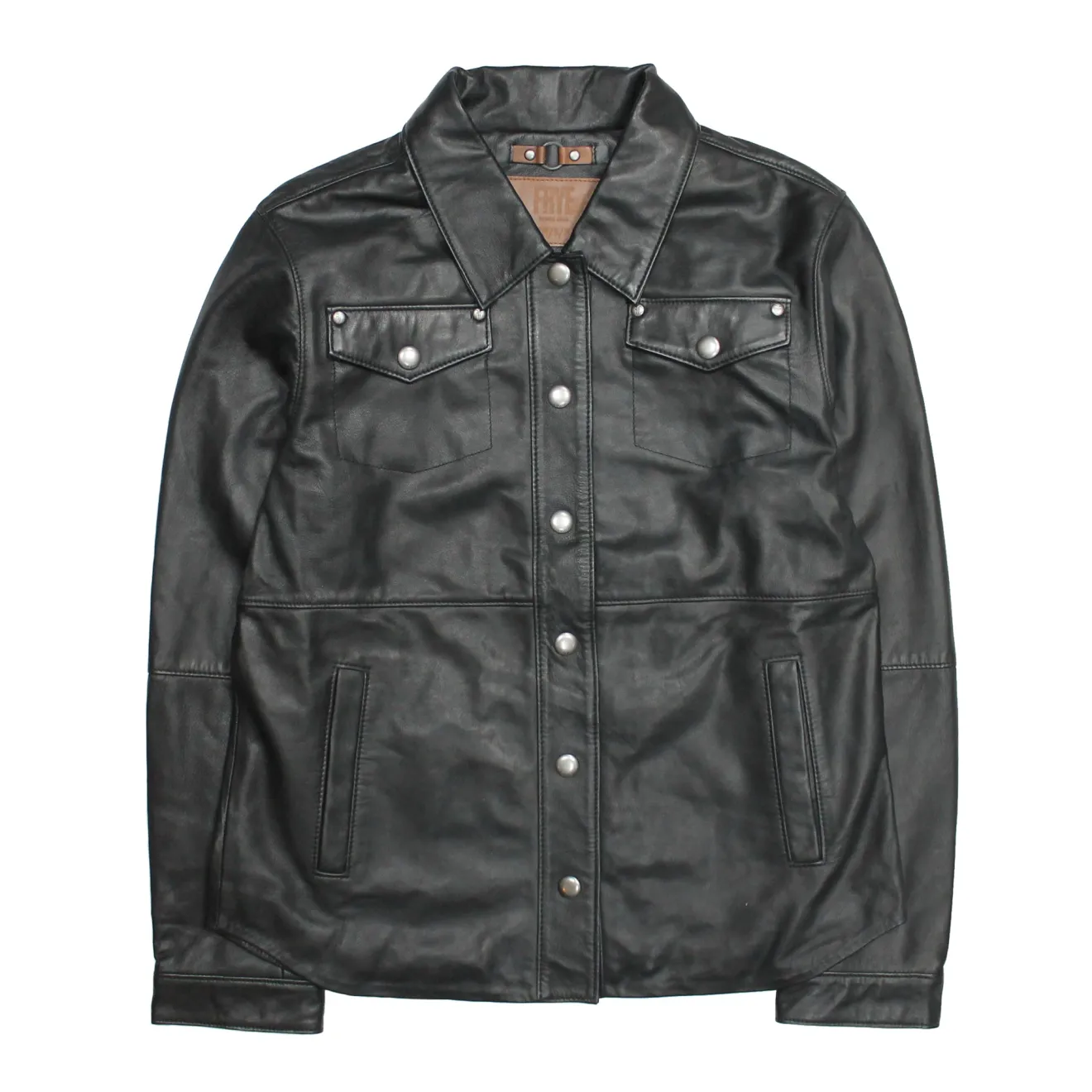 Leather Shirt^Frye Outlet