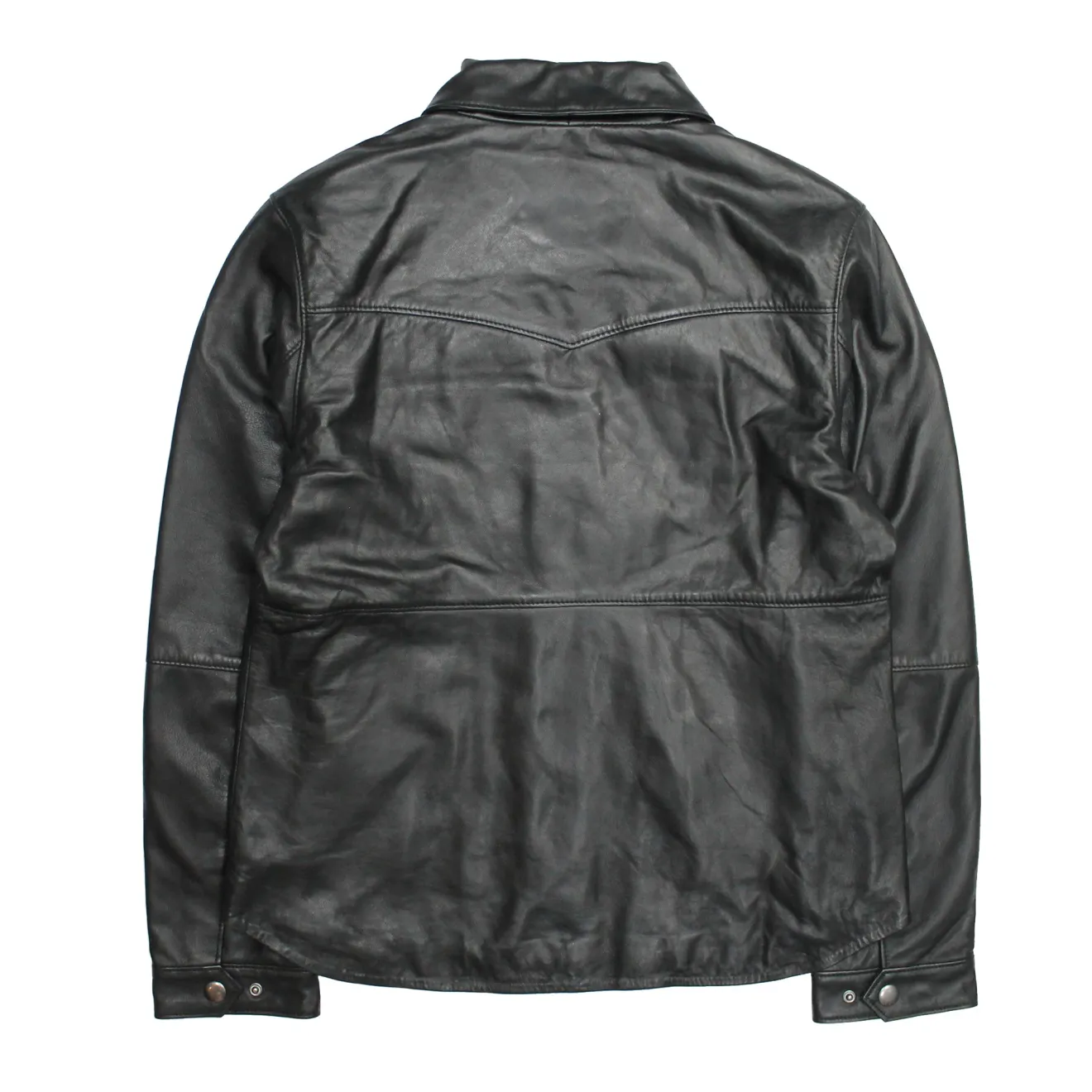 Leather Shirt^Frye Outlet