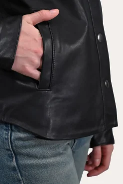 Leather Shirt^Frye Outlet