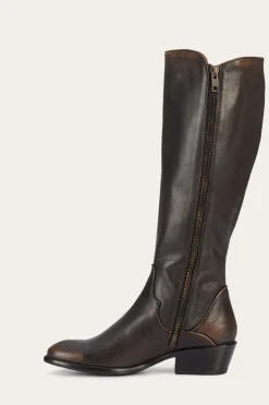 Carson Piping Tall^Frye Outlet