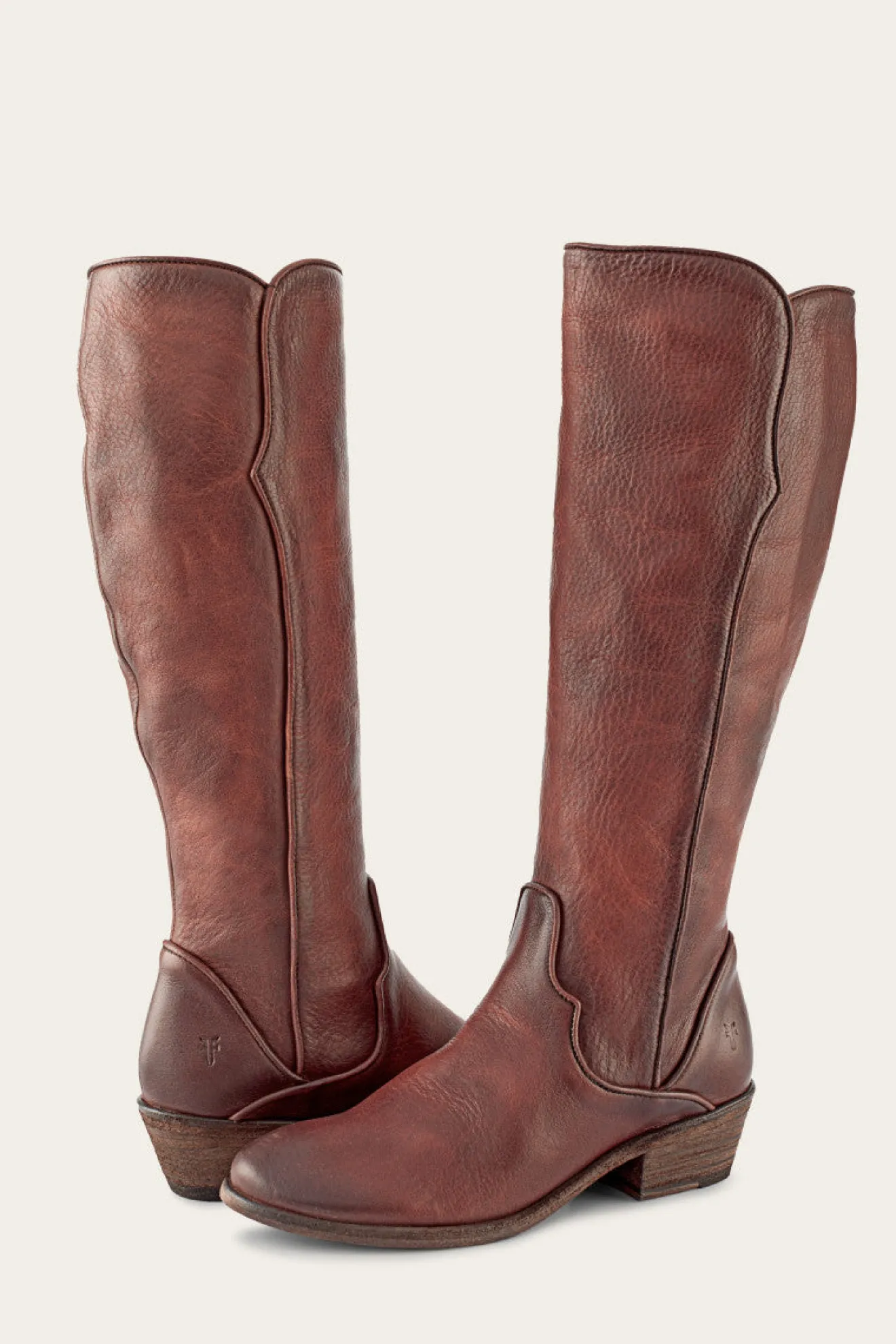 Carson Piping Tall^Frye Outlet