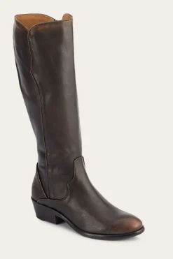 Carson Piping Tall^Frye Outlet
