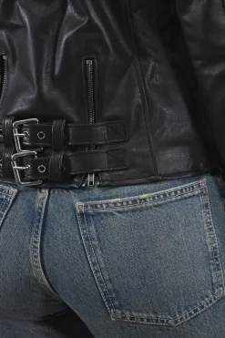 Classic Biker Leather Jacket^Frye Best