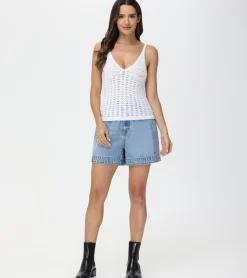 Crochet V-Neck Tank^Frye