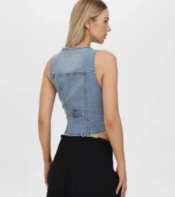 Denim Vest^Frye