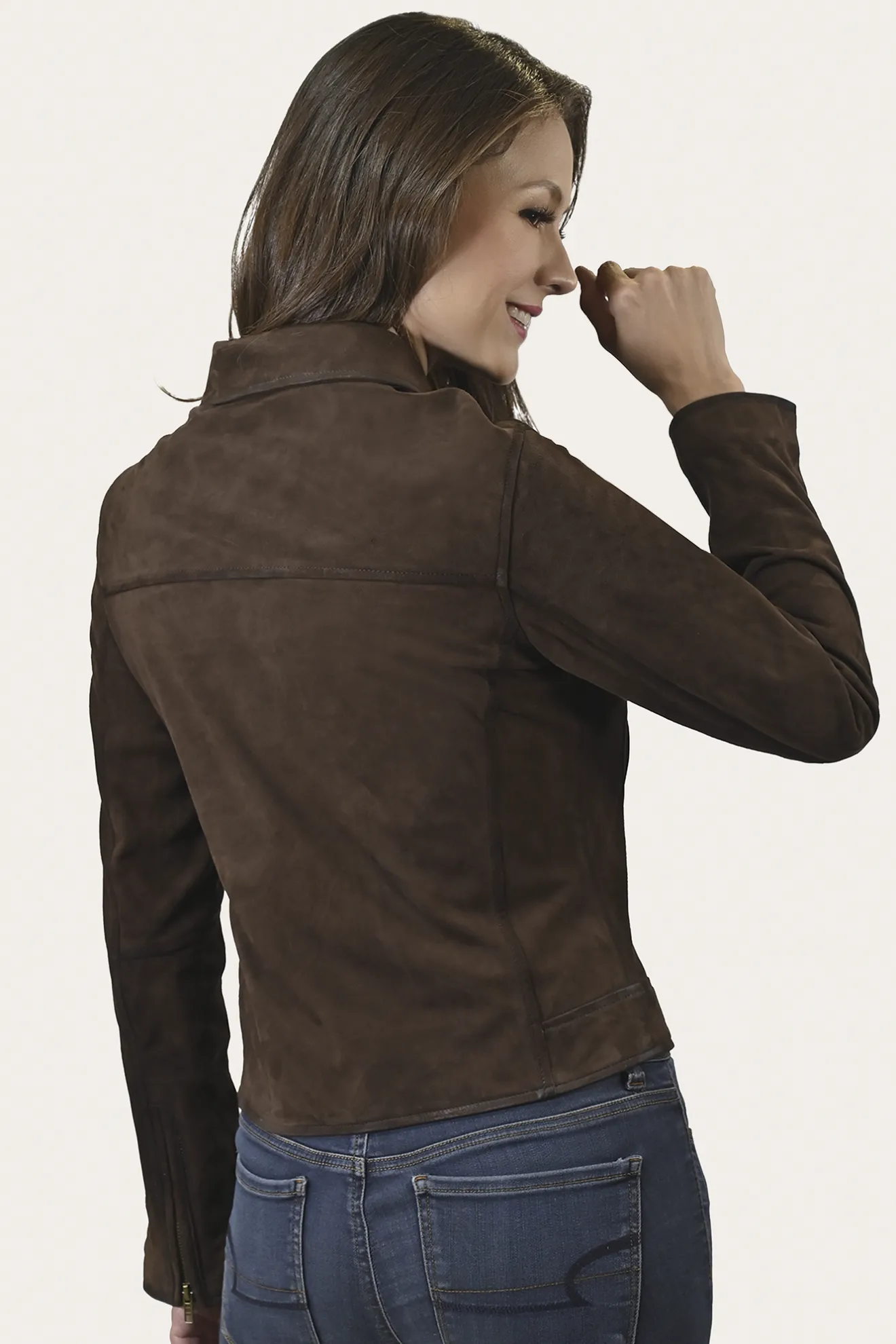 Elegant Biker Leather Jacket^Frye Clearance