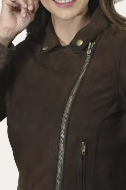 Elegant Biker Leather Jacket^Frye Clearance