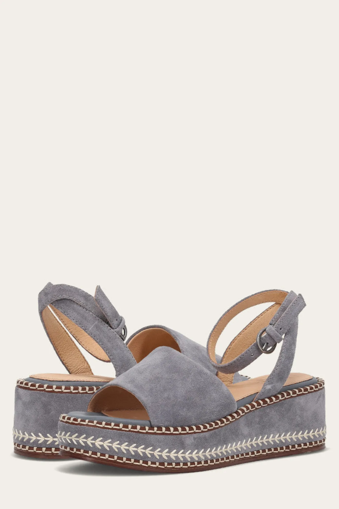 Joy Ankle Strap Platform Sandal^Frye Discount