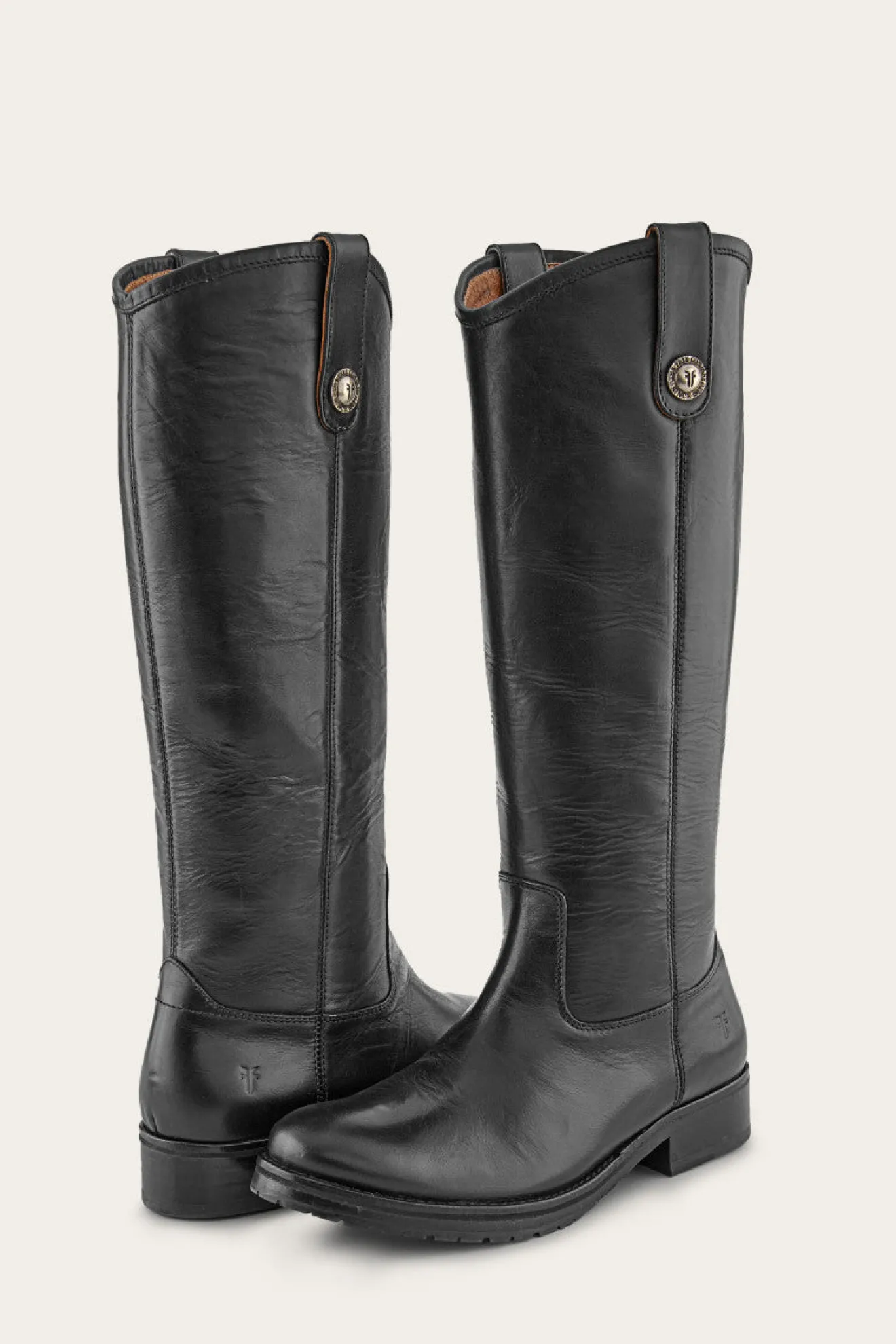 Melissa Double Sole Button Lug Tall^Frye Hot