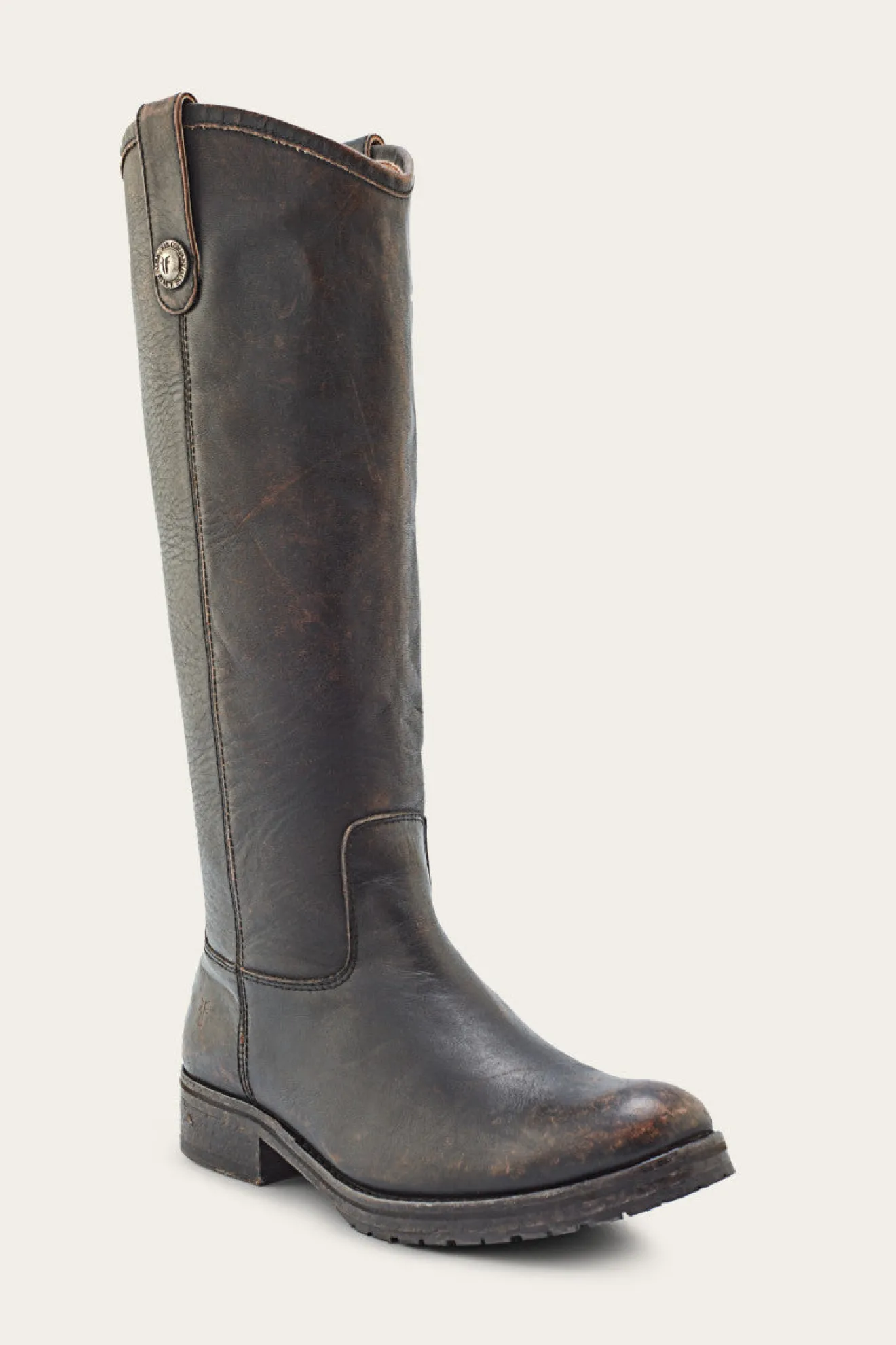 Melissa Double Sole Button Lug Tall^Frye Hot