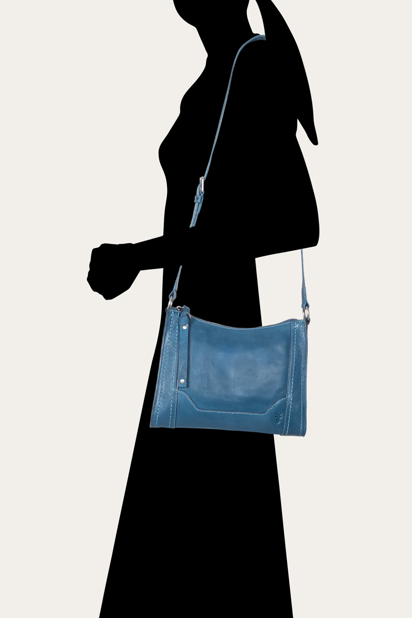 MELISSA ZIP CROSSBODY^Frye