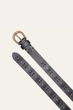 25MM Beaded Perf Belt^Frye Clearance