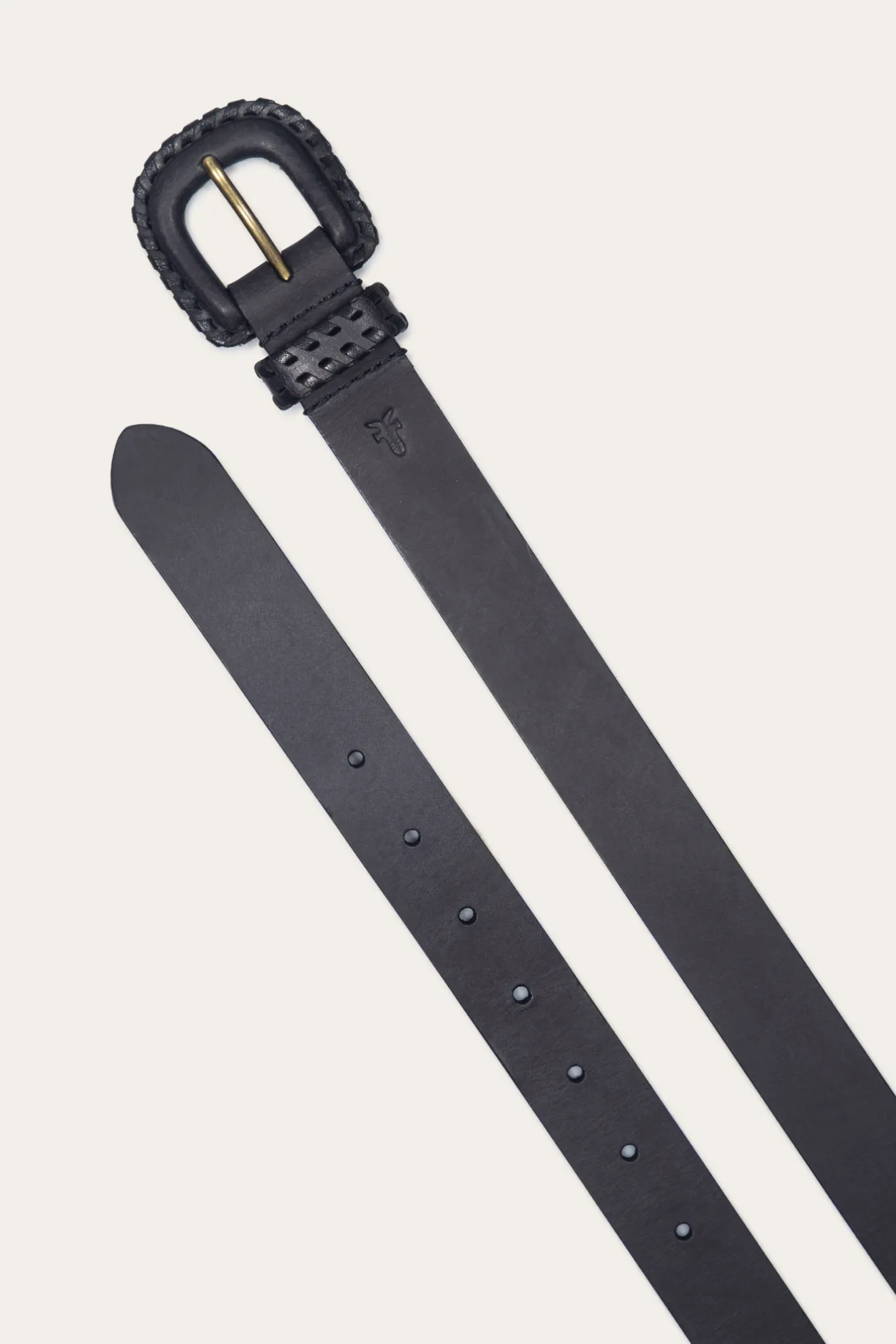 30mm Belt With Covered Buckle & Leather Lacing^Frye Clearance