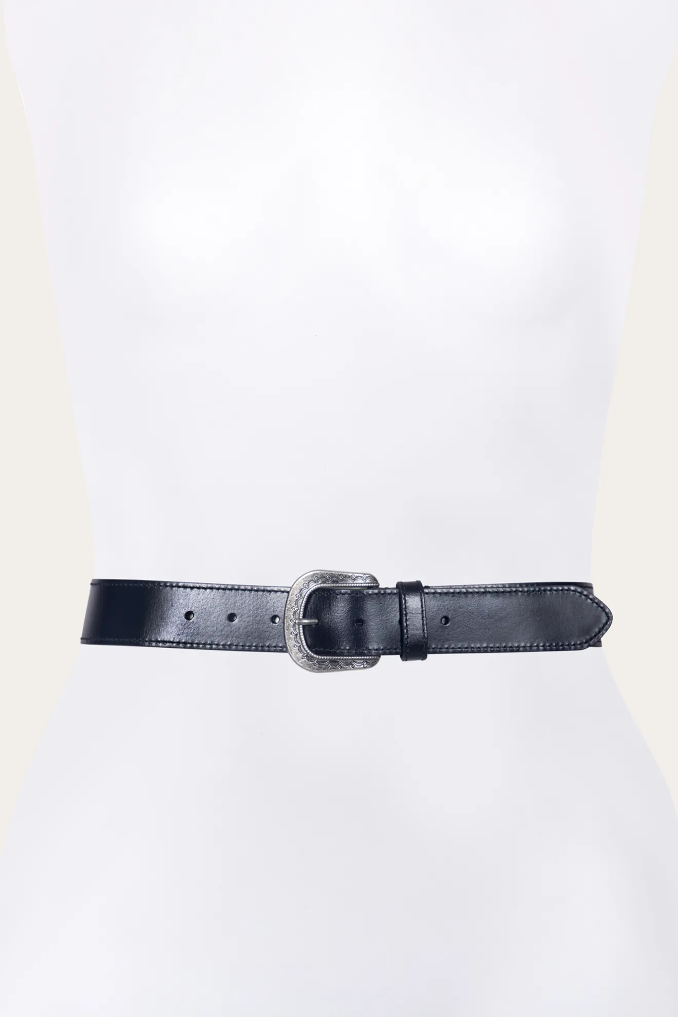 38mm Belt With Engraved Buckle^Frye