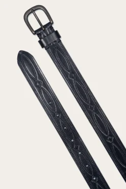 30mm Belt With Western Embossing^Frye Clearance