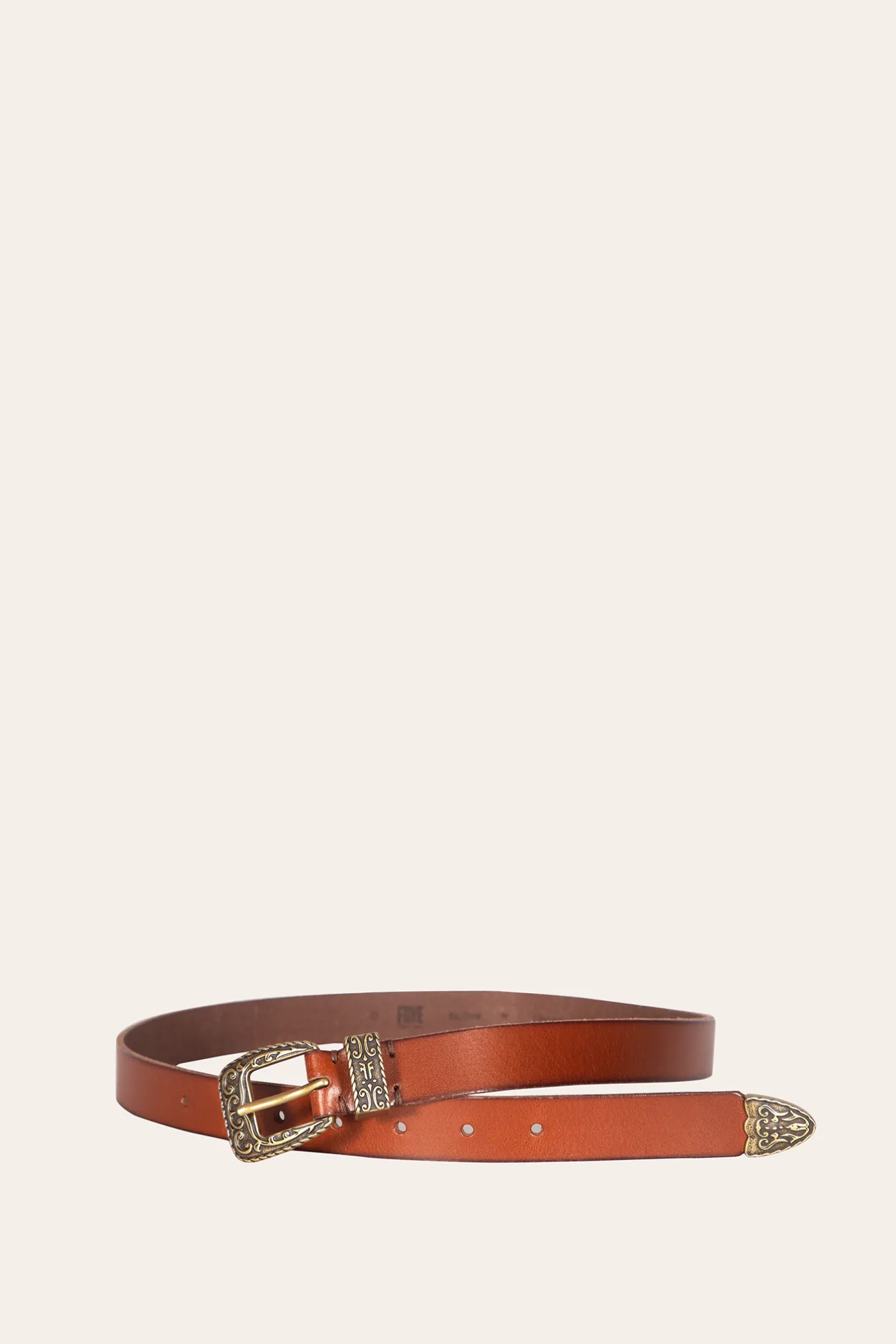 25MM Logo Western Belt^Frye Clearance