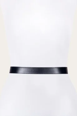 35mm Stitched Edge Belt With Shaped Keeper^Frye Outlet