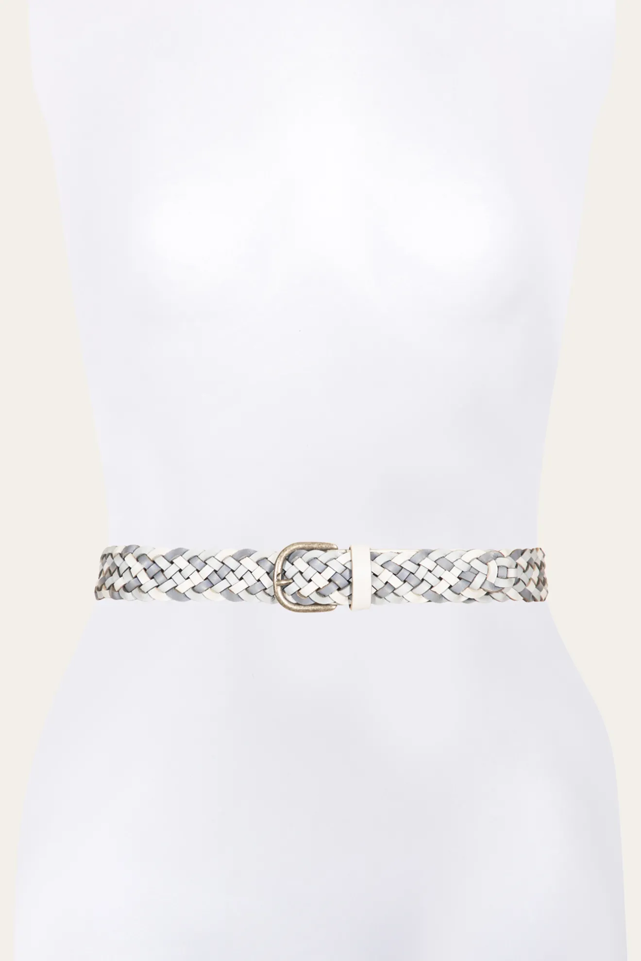 35MM Tonal Woven Leather Belt^Frye Outlet