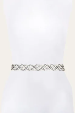 35MM Tonal Woven Leather Belt^Frye Outlet