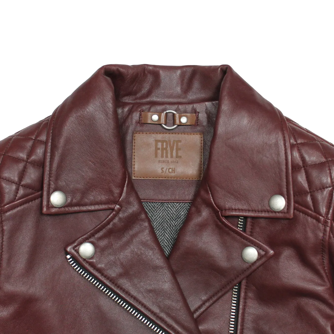 Oxblood Biker Jacket^Frye Outlet