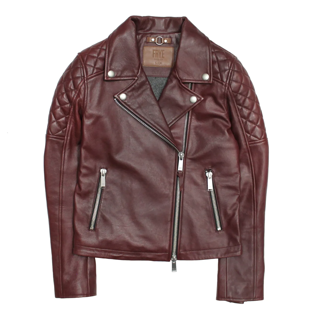 Oxblood Biker Jacket^Frye Outlet