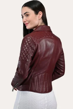 Oxblood Biker Jacket^Frye Outlet