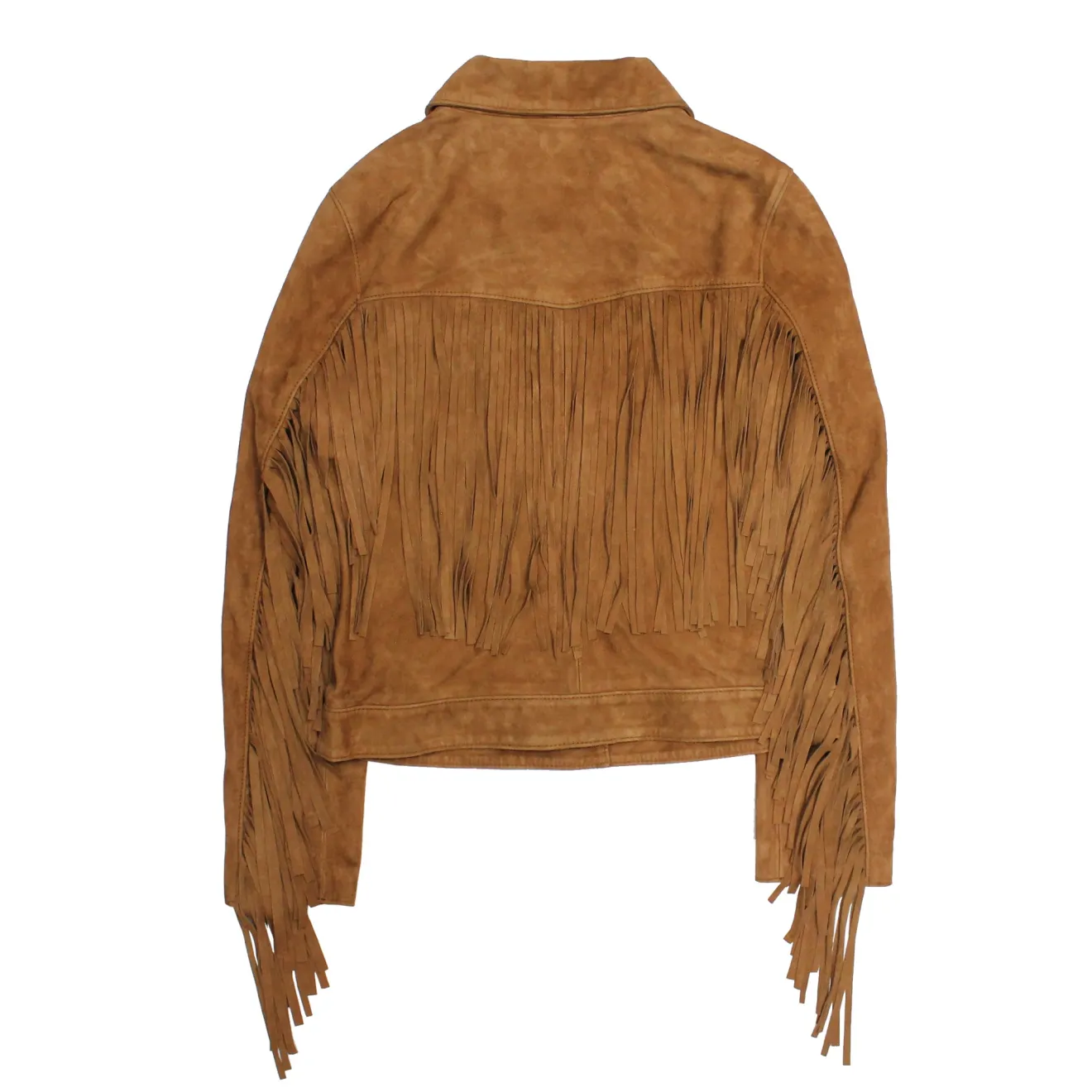 Oxblood Fringed Jacket^Frye Discount