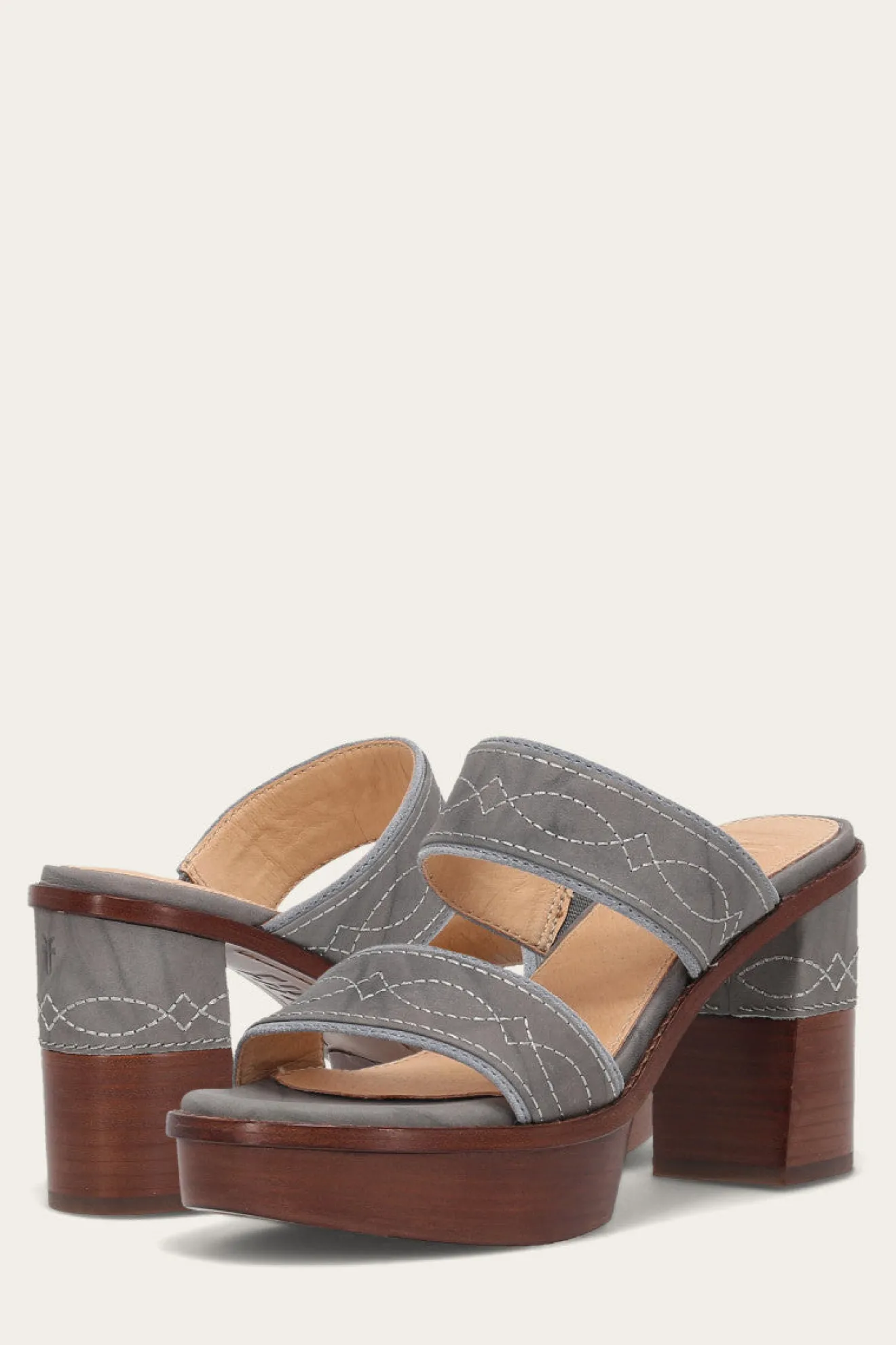 Pipa Woodstock 2 Band Platform Sandal^Frye Clearance