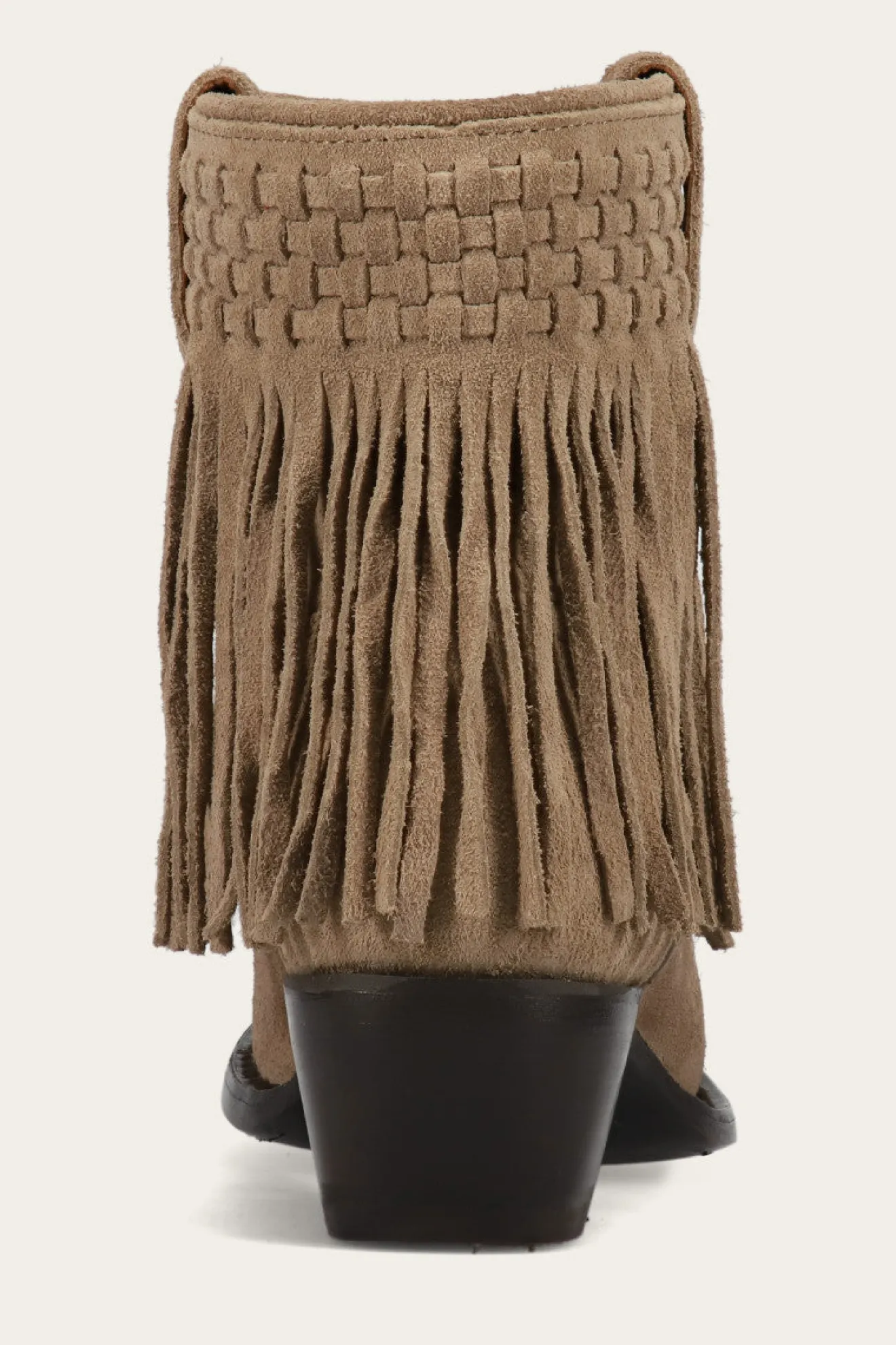Sacha Short Fringe Bootie^Frye New