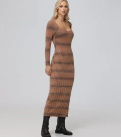 Sweetheart Neck Space Dye Sweater Dress^Frye Sale
