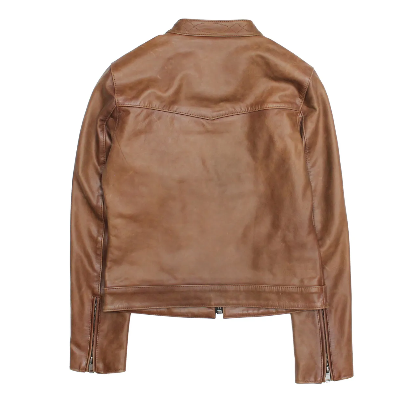 Tobacco Cafe Racer Jacket^Frye Online