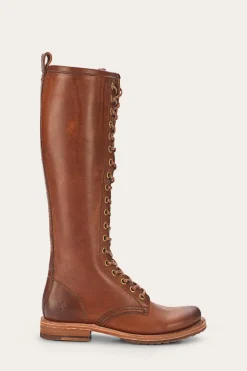 Veronica Combat Tall^Frye Hot