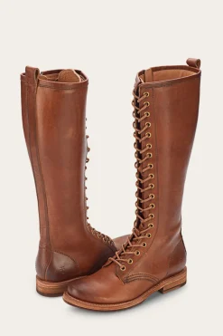 Veronica Combat Tall^Frye Hot
